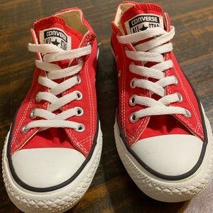 Red Converse Women's Chuck Taylor